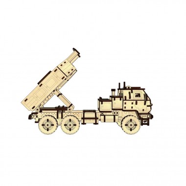 Деревянный конструктор HIMARS Pazly UPZ-004 272 деталей