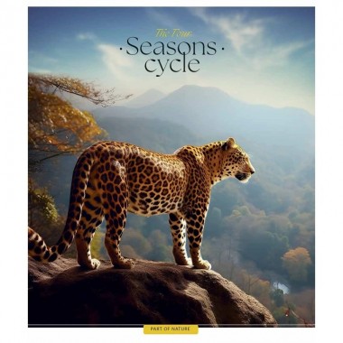 Тетрадь общая Four seasons 048-3403L-1 в линию, 48 листов