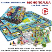 Настольная игра Монополия 82210 на укр. языке