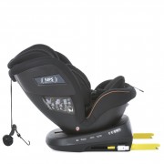 Автокресло I-CON ME 1117 Black Striped, группа 0+/1-2-3, isofix, поворот 360