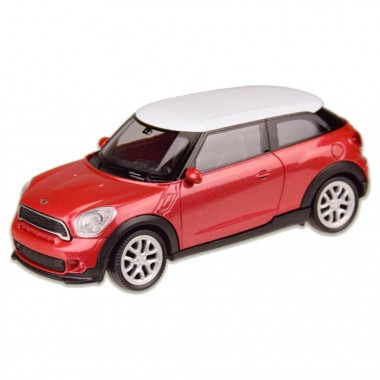 Машина металева MINI COOPER PACEMAN "WELLY" 44047CW масштаб 1:43