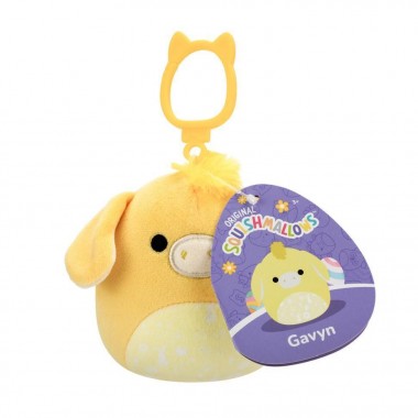 Мягкая игрушка на клипсе Ослик Гэвин Squishmallows SQCP00461, 9 см Мягкая игрушка на клипсе Ослик Гэвин Squishmallows SQCP00461, 9 см