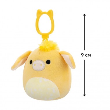 Мягкая игрушка на клипсе Ослик Гэвин Squishmallows SQCP00461, 9 см Мягкая игрушка на клипсе Ослик Гэвин Squishmallows SQCP00461, 9 см