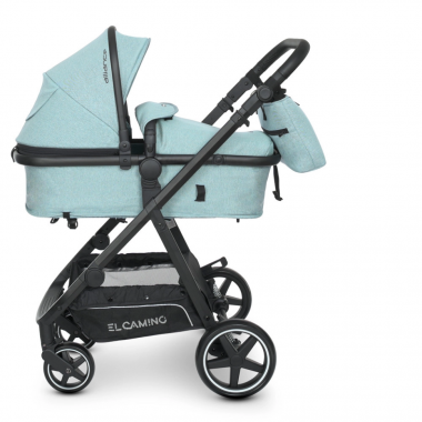 Коляска дитяча універсальна 2в1 EL CAMINO Me 1069 Denim Ash Blue