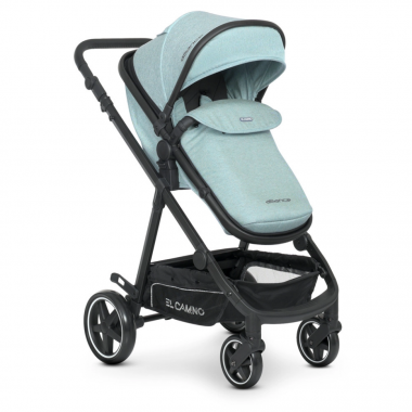 Коляска дитяча універсальна 2в1 EL CAMINO Me 1069 Denim Ash Blue