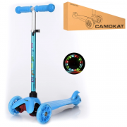 Самокат дитячий MINI iTrike BB 3-013-4-H-BL з підсвічуванням