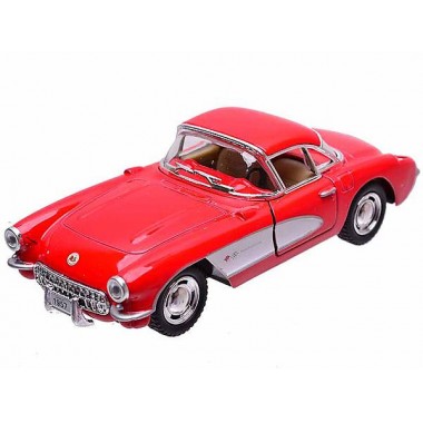 Машинка инерционная металл Chevrolet Corvette 1957 KT5316W