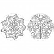 Розмальовка дитяча Мавка