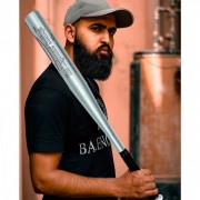 Біта для бейсболу алюмінієва Legioners Baseball NE-BB-45, 76 см