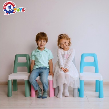 Детский стул Kids Chair 9710TXK голубой, до 75 кг