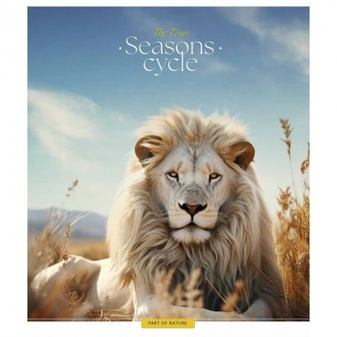 Тетрадь общая Four seasons 048-3403L-2 в линию, 48 листов
