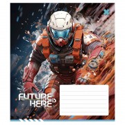 Тетрадь ученическая «Future is Here» 012-3417K-4 в клеточку, 12 листов