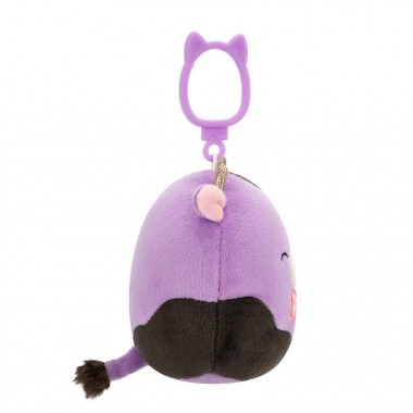Мягкая игрушка на клипсе Коровка Олекси Squishmallows SQCP00463, 9 см Мягкая игрушка на клипсе Коровка Олекси Squishmallows SQCP00463, 9 см