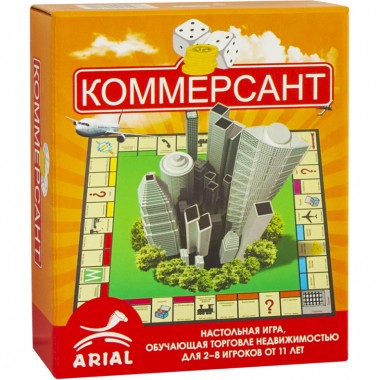 Настольная игра Arial Коммерсант 911036