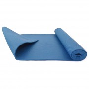 Йогамат, коврик для йоги MS 1846-2-2 толщина 4 мм (Синий)