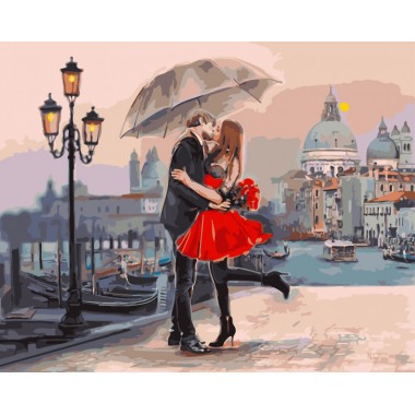 Картина по номерам Brushme  Пора в Венеции  GX9991