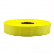 Атласная лента для рукоделия АБ-642, 1,2см x 23 м, Светло-желтый