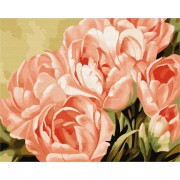 Картина по номерам. Brushme Розовые розы GX7268
