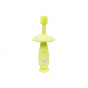 Силіконова зубна щітка Mumlove MGZ-0716(Yellow) з обмежувачем