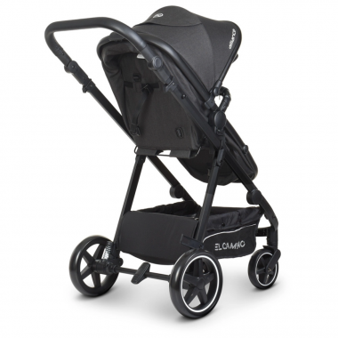 Коляска детская универсальная 2в1 EL CAMINO Me 1069 Denim Dark Gray