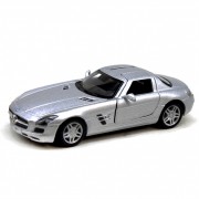 Машинка металева KT5349W Mercedes-Benz SLS AMG  Срібний