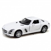 Машинка металева KT5349W Mercedes-Benz SLS AMG  Білий