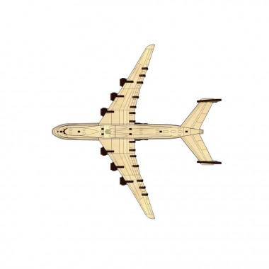 Деревянный конструктор Мрия АН-225 Pazly UPZ-001 142 детали