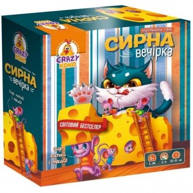 Настольная игра Сырная вечеринка VT8055-38 гигантский сыр на круглой основе