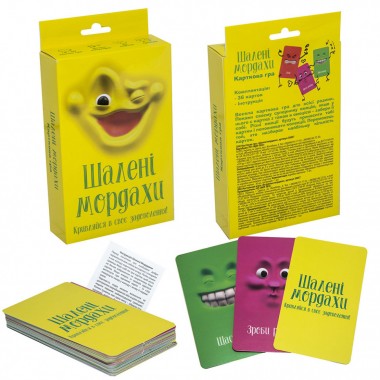 Настольная игра Шалені мордахи 30857 (укр.)