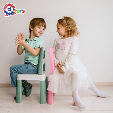 Детский стул Kids Chair 0181TXK зеленый, до 75 кг