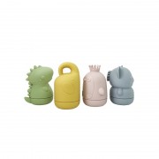 Набор силиконовых игрушек для купания MGZ-0925, 4 штуки