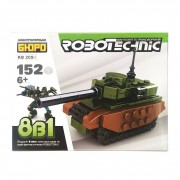 Конструктор KB 205A військовий транспорт, 106-152 деталі  Танк