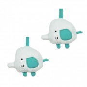 Шезлонг-гойдалка дитяча з масажером 6915 підвіска з брязкальцями