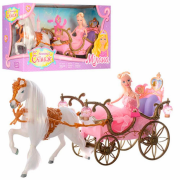 Карета 207A с лошадью, с куклой