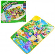 Розвиваючий килимок Веселий зоопарк YQ 2969 на батарейках