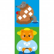 Мозаика из наклеек