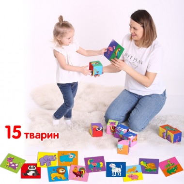 Набор мягких кубиков  Умные кубики Macik МС 090501-06 