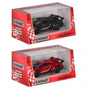 Дитяча колекційна машинка Lamborghini Veneno KT5367W інерційна  Червоний