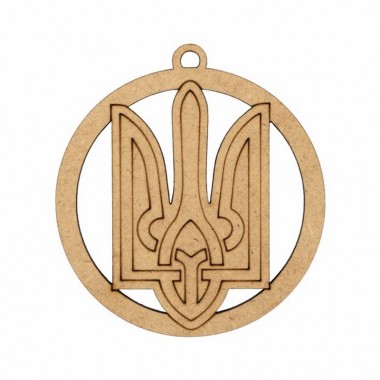 Детский набор заготовок С Украиной в сердце“ UKR-LOVE 7,5х8 см