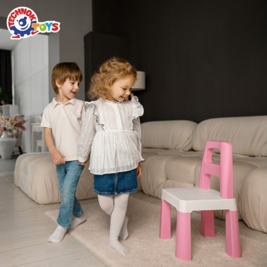 Детский стул Kids Chair 0167TXK розовый, до 75 кг