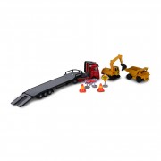 Игровой набор Автоперевозчик TechnoDrive 541757.270 самосвал, экскаватор