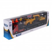 Игровой набор Автоперевозчик TechnoDrive 541757.270 самосвал, экскаватор