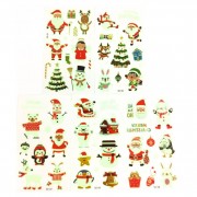 Набір дитячих тимчасових тату «Різдво №2» kids-tatto-set5-christmass-02
