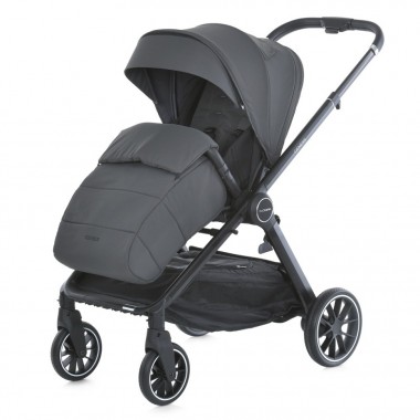 Коляска дитяча універсальна 2 в 1 GENESIS ME 1126 Asphalt Gray