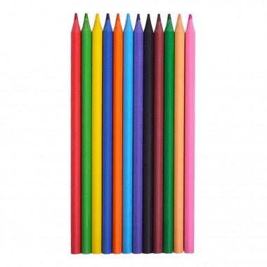 Олівець 12 кольорів CR-888T, еластичний у тубусі "С"