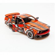 Деревянный 3D конструктор Mustang GT Puz-00641, 162 детали