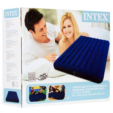 Велюр матрац Intex 68759