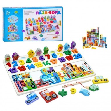 Деревянная игрушка Центр развивающий Деревянная игрушка Центр развивающий