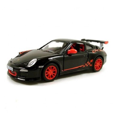 Коллекционная игрушечная машинка PORSCHE 911 GTS RS KT5352W инерционная (Черный)