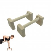 Паралетсы, упоры для отжимания деревянные Wood Gym Push Up NE-WD-30 из бука 30 см 2 шт